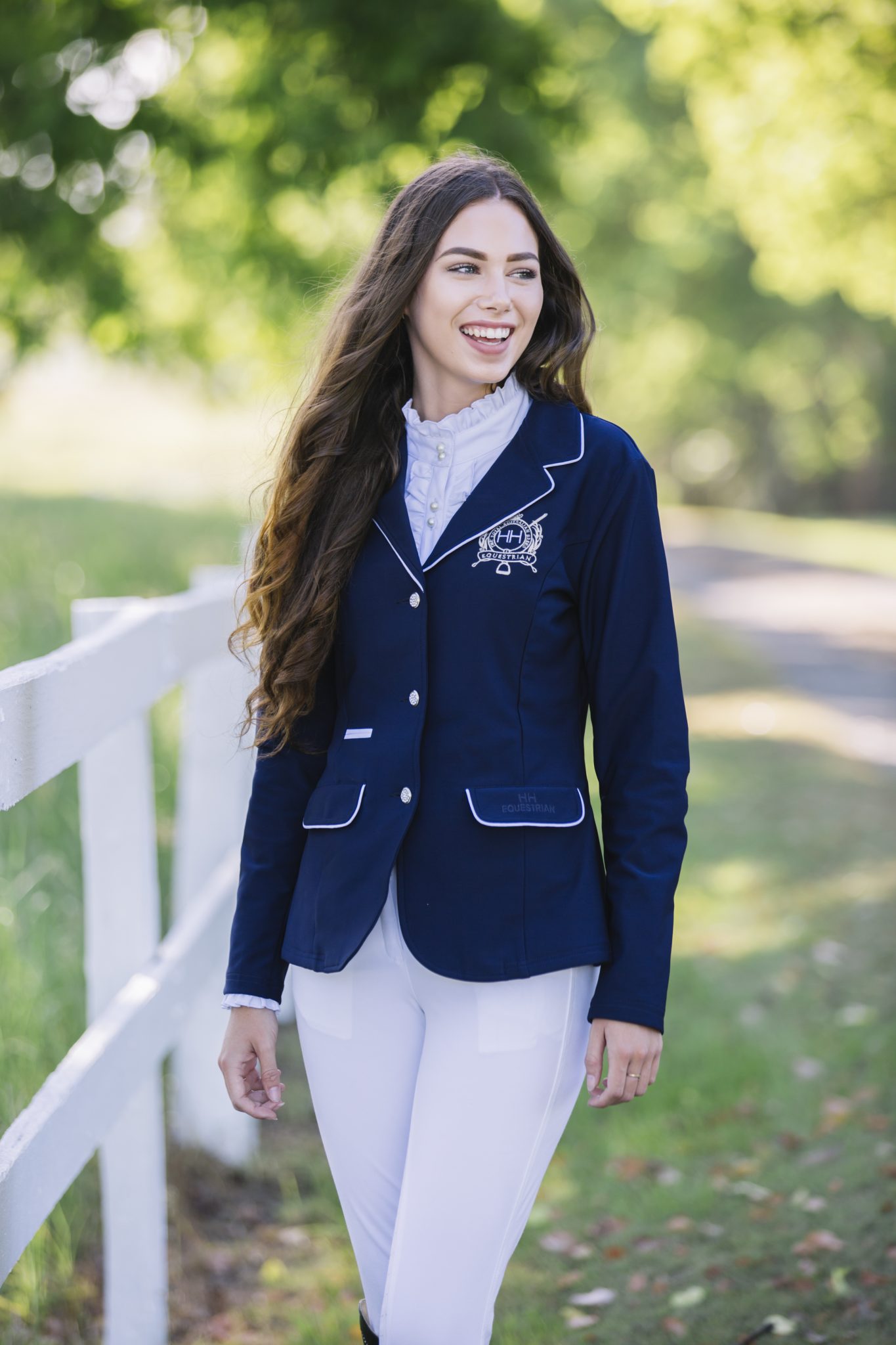 Ladies on sale navy blazer