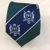 Twill Tie - Navy & Green