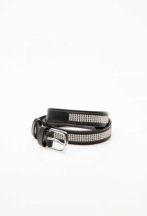 Diamond Leather Belt