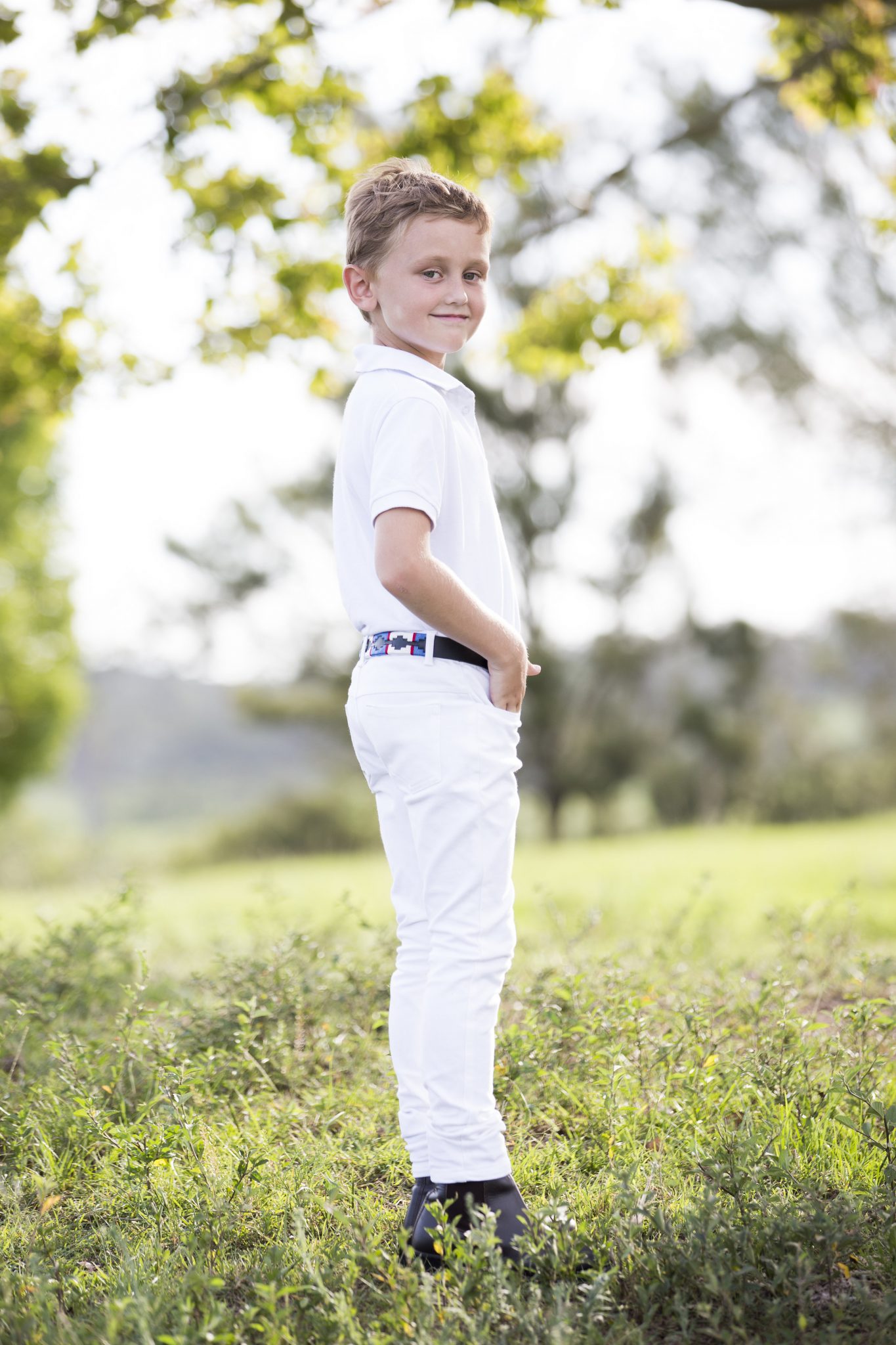 Kids School Uniform White Plain Cotton Pant With Zipper Closure at Best  Price in Kodarma | Prince School Uniform