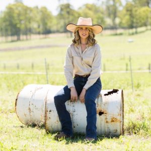 Ladies Dust Collection Work Shirt Beige