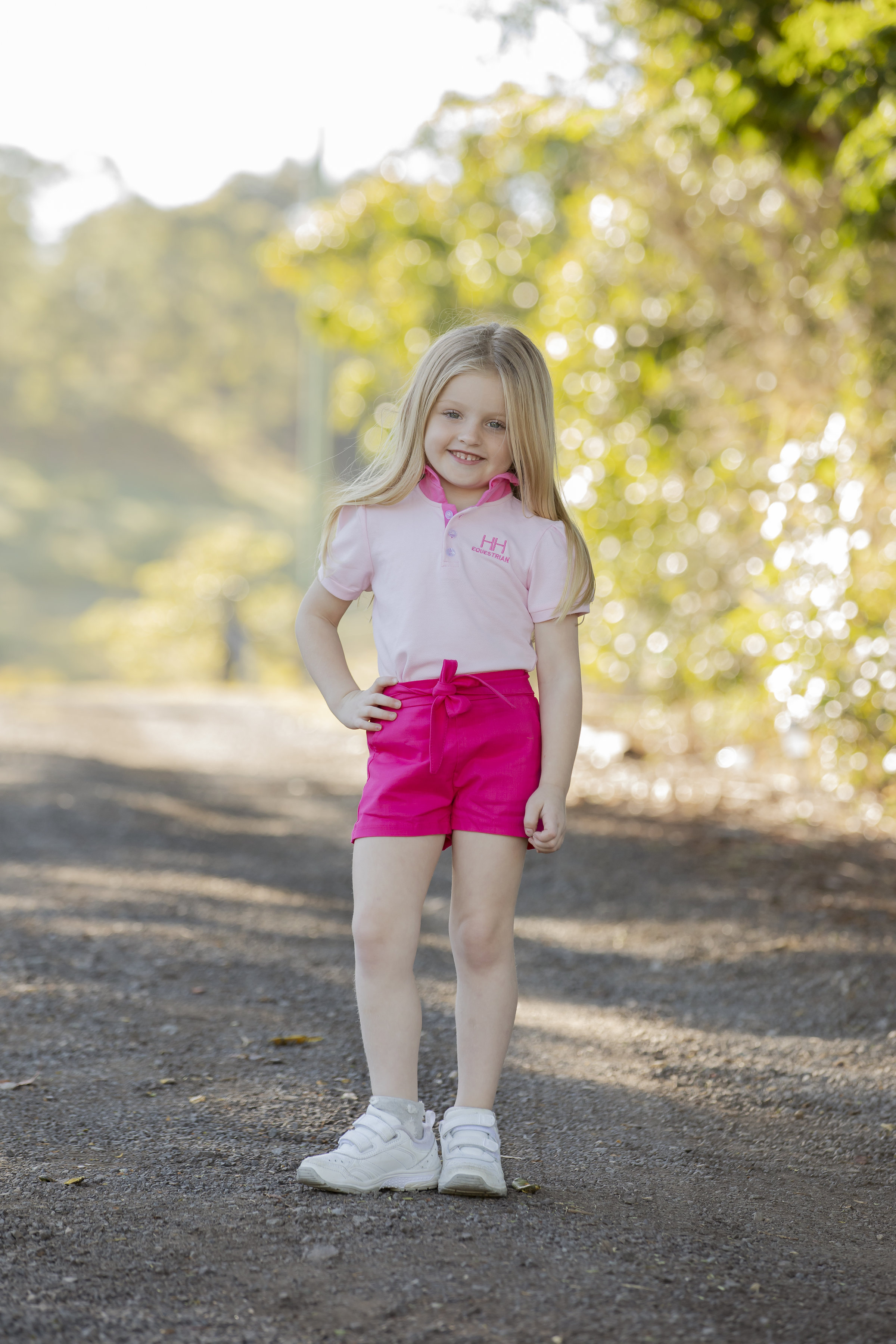 Girls Shorts Pink