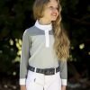 Girls Grey Airflow show shirt - Image 2