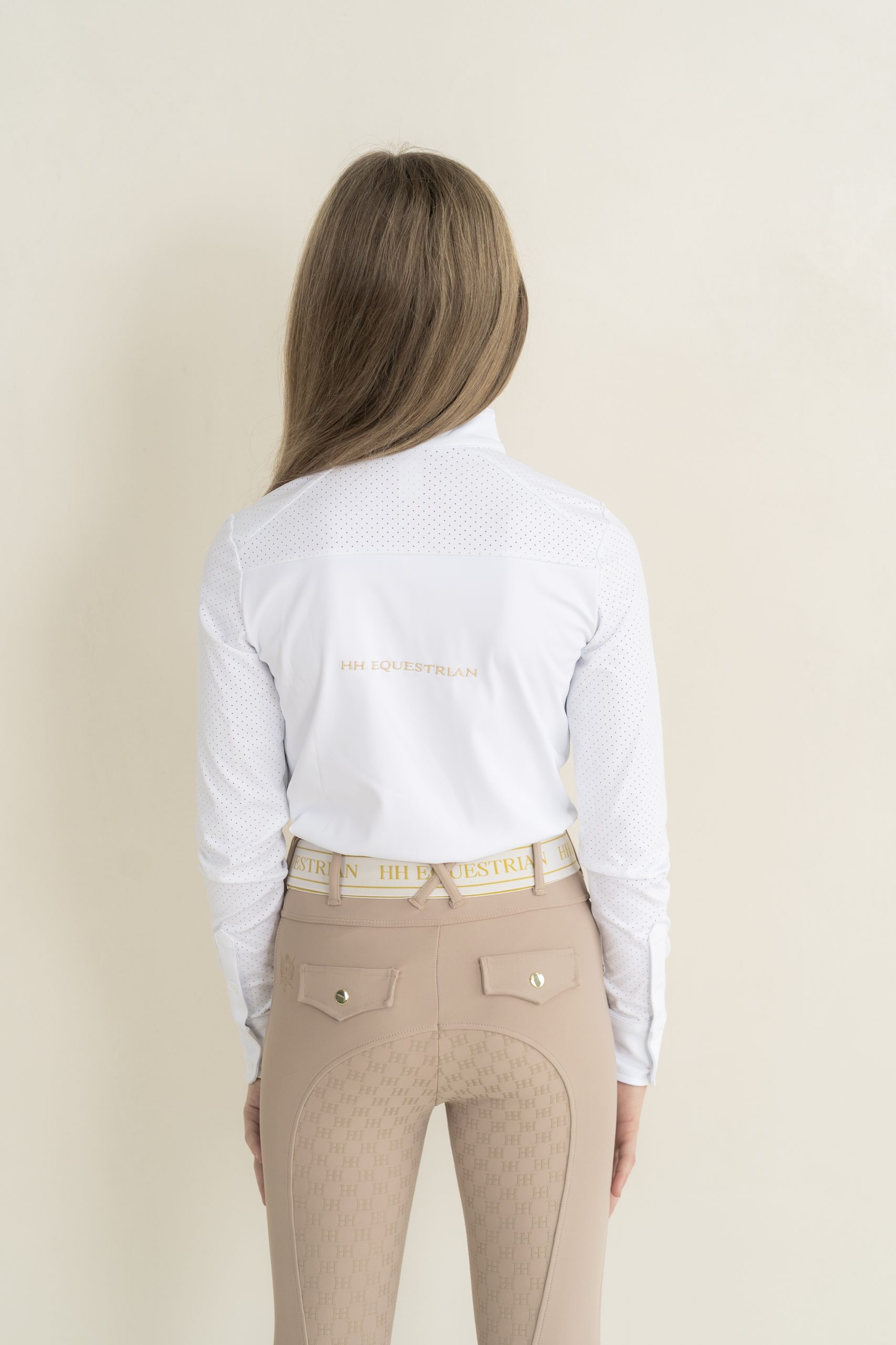 Ladies Beige competition tights - Image 5