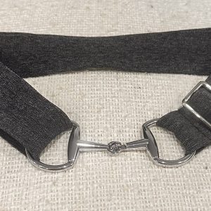 Grey Jersey look Bit Stretchy Belt