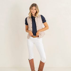 Ladies Beige Vest