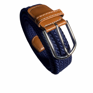 Navy stretchy belt
