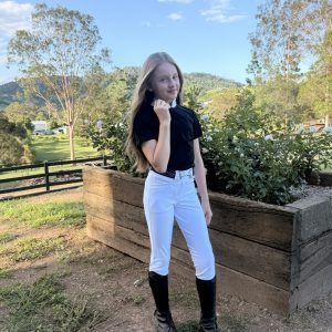 White Competition Crystal Breeches