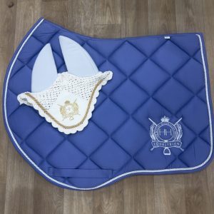 Purple Jump Cut Saddle Pad
