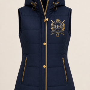 Signature Navy Logo Vest