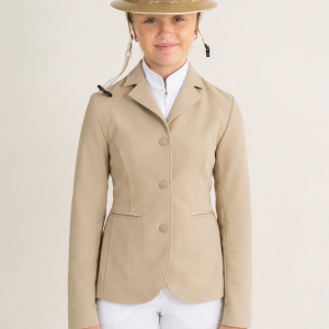 Heritage Collection Ladies & Kids Beige Euro Fabric Show Jacket