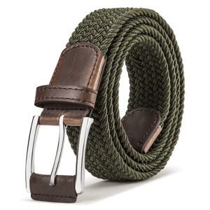 Heritage Collection Stretchy Belt Olive Green