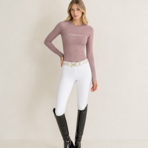 Ladies & Kids Mushroom Long Sleeve Crew Neck Top