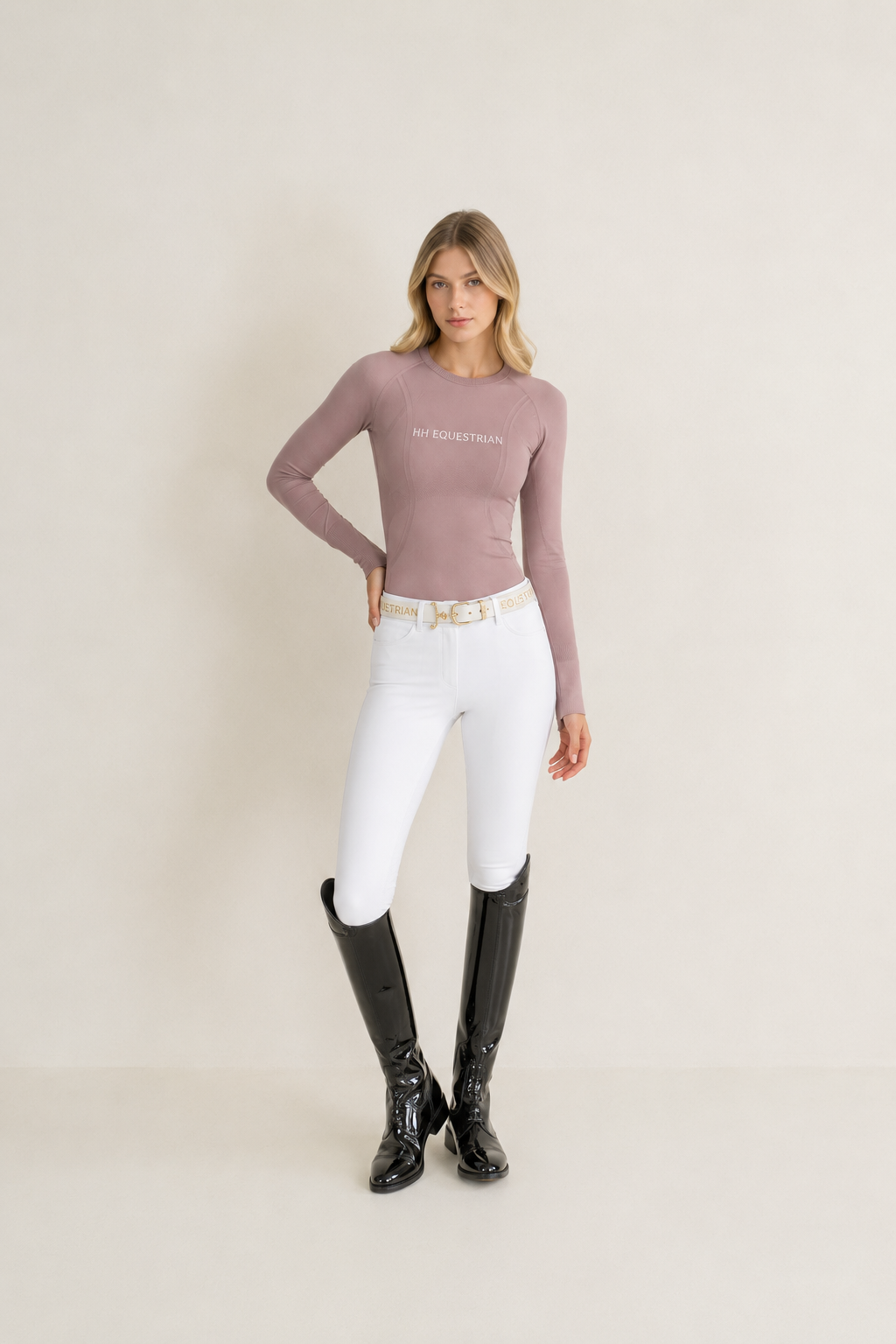 Ladies & Kids Mushroom Long Sleeve Crew Neck Top